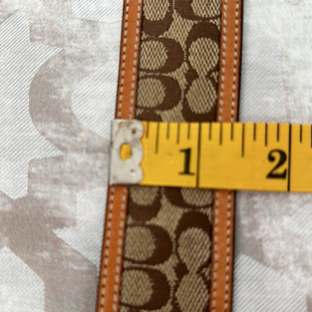 Coach, Classic Vintage Coach Logo Belt, Size 39” Leng… Gem